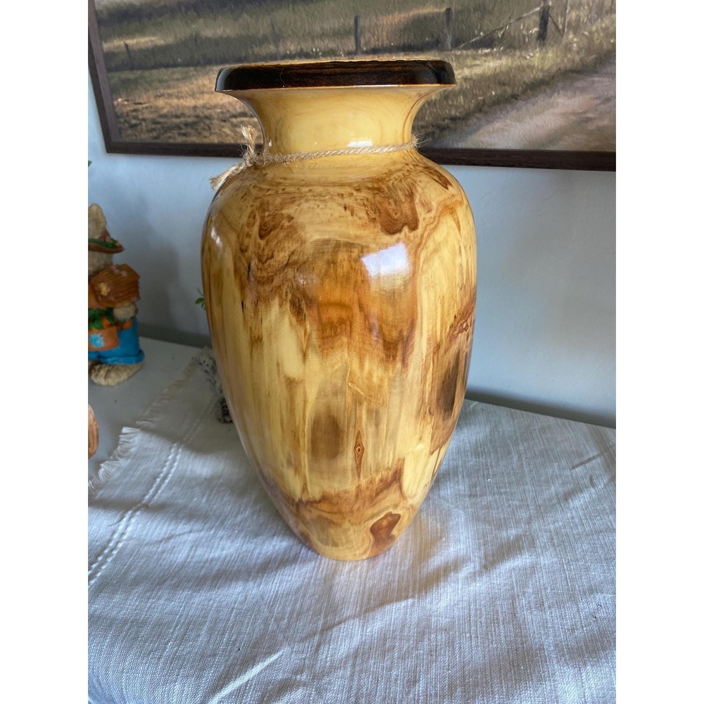 Original Aspen Wood Vase